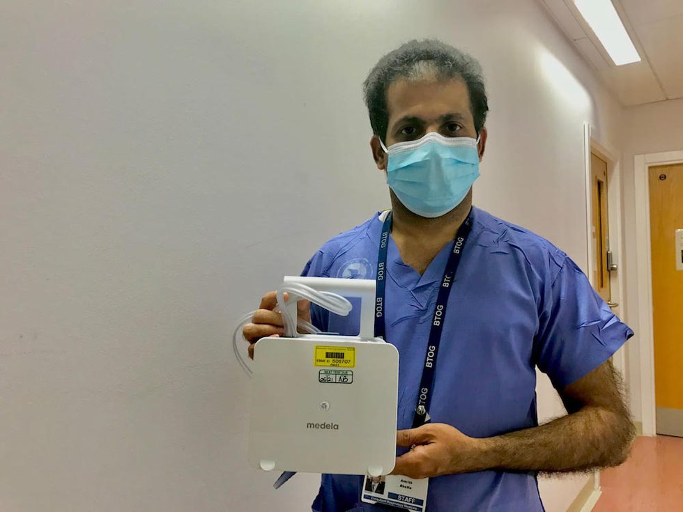 UK hospital introduces Medela’s portable chest drainage as part of COVID-19 prevention measures