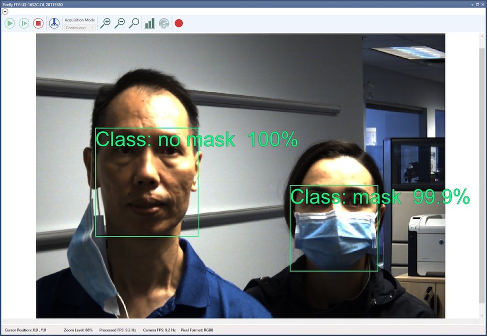 Developing a deep learning facemask detection prototype in two days